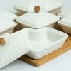 Ceramic Serving plates with lids