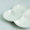 Ceramic Serving Plate with Four Compartments
