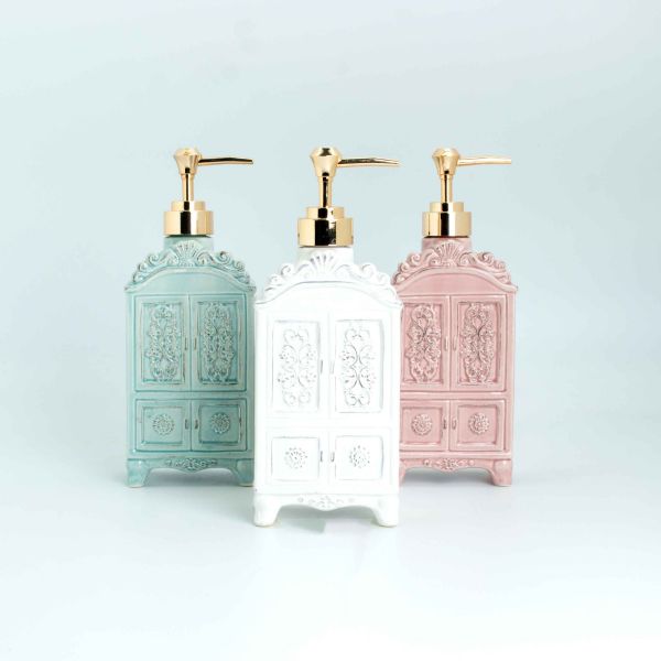 480ml Ceramic Hand Soap Dispenser Set