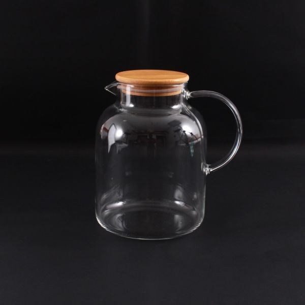 Jug with Wooden lid