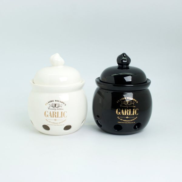Ceramic Storage Jar -Garlic