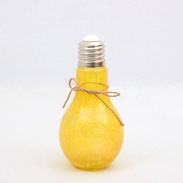 Glass Bulb With Light Yellow