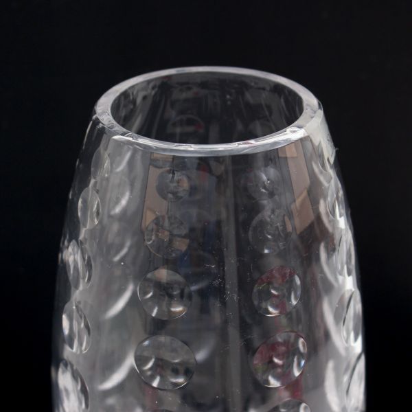 Crystal Flower Vase Drum M  Nemo Bobble Design  