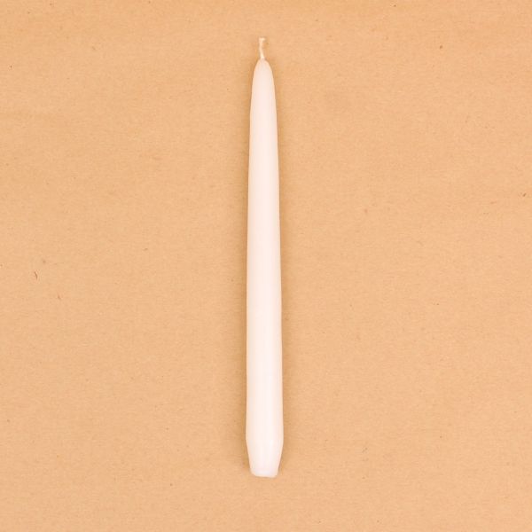 Taper Candle | Stick Candle |White Color | 25 cm