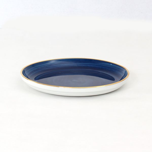 Ceramic Salad Plate | Blue