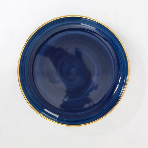 Ceramic Salad Plate | Blue