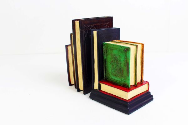 Bookends Set of Two - Vintage Books