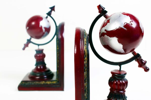 Bookends Set of Two - Globes