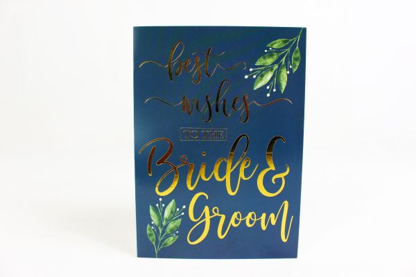 Wedding Greeting Card - bride & groom