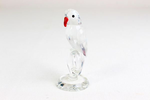 Glass Parrot Ornament