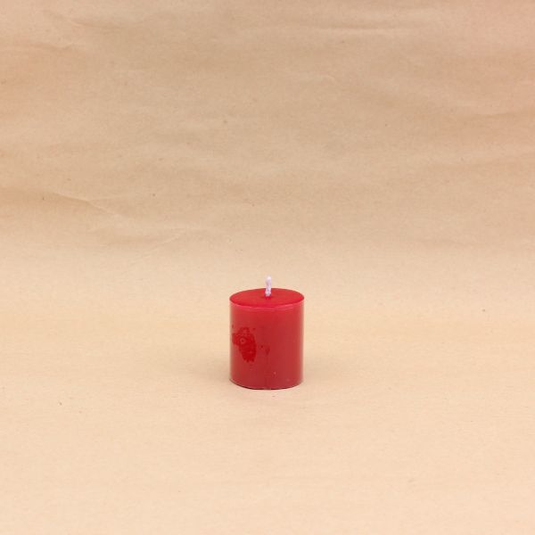 Pillar Candle Red Color | 5*5 cm